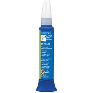 Weicon Weiconlock AN 302-70 Adhésif de Verrouillage de Filets - Résistant 50ml - Publicité Weicon Weiconlock AN 302-70 Adhésif de Verrouillage de Filets - Résistant 50ml - Publicité