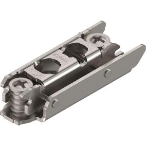 Blum, Quincaillerie pour meubles, Plaque de montage excentrique CLIP droite, acier, vis de système, distance 3 mm - Publicité Blum, Quincaillerie pour meubles, Plaque de montage excentrique CLIP droite, acier, vis de système, distance 3 mm - Publicité
