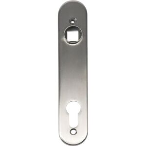 Locinox, Poignée de porte, Plaque longue 3020-HYB-A2 pour serrure à cadre tubulaire, 185 x 35 x 6 mm, acier inoxydable 1 paire (Garniture de porte sur plaque) - Publicité Locinox, Poignée de porte, Plaque longue 3020-HYB-A2 pour serrure à cadre tubulaire, 185 x 35 x 6 mm, acier inoxydable 1 paire (Garniture de porte sur plaque) - Publicité