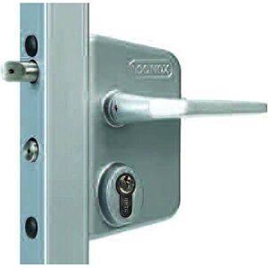 Locinox, Connecteurs en bois, Serrure de portail de jardin (Boulon de verrouillage droit, Poignées de porte, 1 pcs) - Publicité Locinox, Connecteurs en bois, Serrure de portail de jardin (Boulon de verrouillage droit, Poignées de porte, 1 pcs) - Publicité