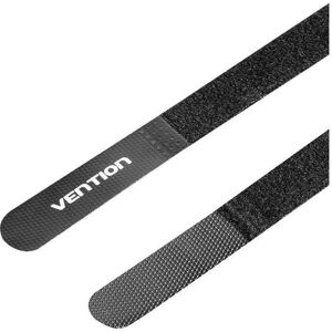 Vention, Collier de serrage, Crochet et boucle de câble 120mm x 12mm noir 10 Pcs/Pack (Serre-câbles velcro, 120 mm, 10 pcs) - Publicité Vention, Collier de serrage, Crochet et boucle de câble 120mm x 12mm noir 10 Pcs/Pack (Serre-câbles velcro, 120 mm, 10 pcs) - Publicité