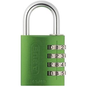 Abus, Cadenas, PADLOCK CODE D'ACCROCHAGE 145/40 49531 VERT - Publicité Abus, Cadenas, PADLOCK CODE D'ACCROCHAGE 145/40 49531 VERT - Publicité