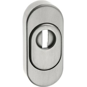 EDI, Poignée de porte, Rosace de clé 0815/0000 Aluminium F12 Épaisseur de la plaque 14,5 mm PZ ovale (Poignée de porte) - Publicité EDI, Poignée de porte, Rosace de clé 0815/0000 Aluminium F12 Épaisseur de la plaque 14,5 mm PZ ovale (Poignée de porte) - Publicité