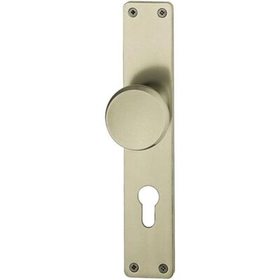 Hoppe Plaque longue en aluminium 72mm - Plaque de bouton pour portes - Publicité Hoppe Plaque longue en aluminium 72mm - Plaque de bouton pour portes - Publicité