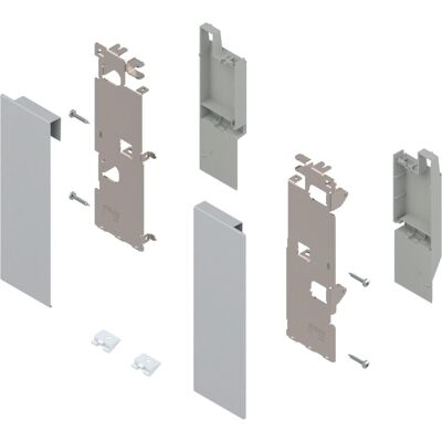 Blum, Coulisses de tiroirs, Legrabox Expando Support frontal Extension intérieure avec tringle H C, noir carbone - Publicité Blum, Coulisses de tiroirs, Legrabox Expando Support frontal Extension intérieure avec tringle H C, noir carbone - Publicité