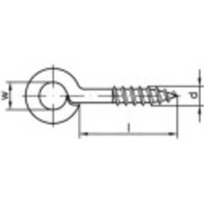 Toolcraft, Mobilier : équipements, Anneaux de levage type 1 (Ø x L) (100 pcs) - Publicité Toolcraft, Mobilier : équipements, Anneaux de levage type 1 (Ø x L) (100 pcs) - Publicité