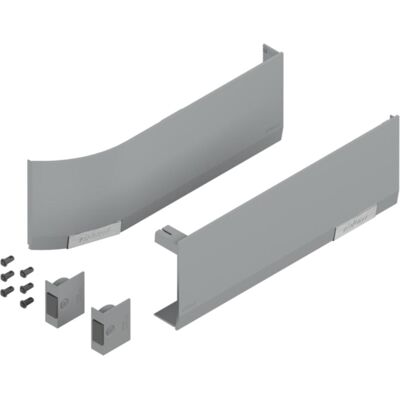 Blum, Quincaillerie pour meubles, Set de caches pour AVENTOS HF top / HS top / HL top - Publicité Blum, Quincaillerie pour meubles, Set de caches pour AVENTOS HF top / HS top / HL top - Publicité
