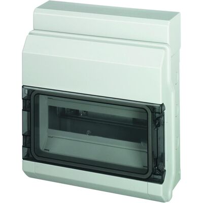Assa Abloy, Ouverture et verrouillage de porte, FF Surface 720-VT1-IP44-00Coffret de distribution 720-VT 1 rangée 12TE (Extérieur) - Publicité Assa Abloy, Ouverture et verrouillage de porte, FF Surface 720-VT1-IP44-00Coffret de distribution 720-VT 1 rangée 12TE (Extérieur) - Publicité