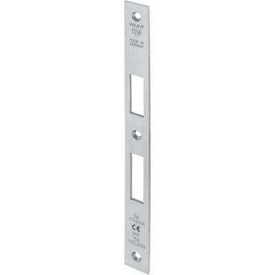 Wilka P662 - Acier inoxydable - 270x24x3 mm - Plaque de gâchette - Publicité Wilka P662 - Acier inoxydable - 270x24x3 mm - Plaque de gâchette - Publicité