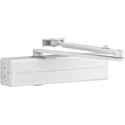 Assa Abloy, Ouverture et verrouillage de porte, Ferme-porte à ciseaux DC 300 (Intérieur) - Publicité Assa Abloy, Ouverture et verrouillage de porte, Ferme-porte à ciseaux DC 300 (Intérieur) - Publicité