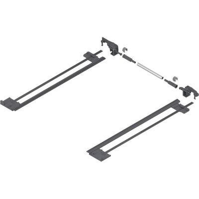 Blum, Coulisses de tiroirs, Stabilisation latérale TANDEM, longueur nominale jusqu'à 400mm, adaptée à 560/566H - Publicité Blum, Coulisses de tiroirs, Stabilisation latérale TANDEM, longueur nominale jusqu'à 400mm, adaptée à 560/566H - Publicité