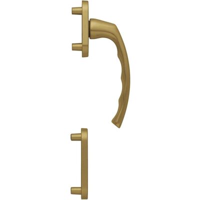 Ensemble de poignées de porte et fenêtre Hoppe LIÈGE - bronze - extérieur haut - Publicité Ensemble de poignées de porte et fenêtre Hoppe LIÈGE - bronze - extérieur haut - Publicité