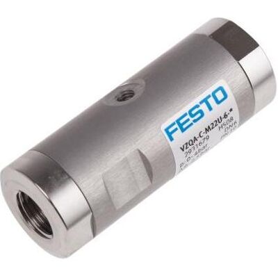Festo, Vis : accessoires, Aluminium 2 way Pinch Valve, NO 6mm G1/4 - Publicité Festo, Vis : accessoires, Aluminium 2 way Pinch Valve, NO 6mm G1/4 - Publicité