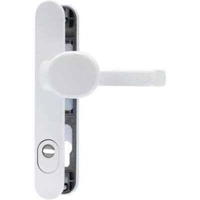 Abus, Poignée de porte, SRG92N ZS W Ferrure de protection WG, blanc - Publicité Abus, Poignée de porte, SRG92N ZS W Ferrure de protection WG, blanc - Publicité