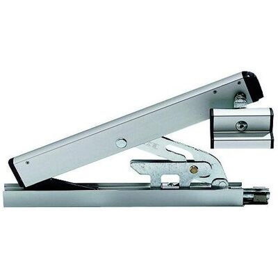 Charnière de porte blanche GEZE OL95 avec roulement de suspension - 220mm - Publicité Charnière de porte blanche GEZE OL95 avec roulement de suspension - 220mm - Publicité