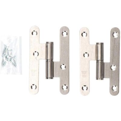 EDM, Charnière, Product Scharnier 85482 Pn07 Edelstahl 100 X 58 Mm Rechts - Publicité EDM, Charnière, Product Scharnier 85482 Pn07 Edelstahl 100 X 58 Mm Rechts - Publicité