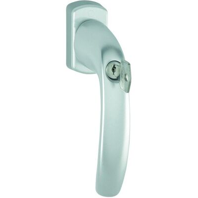 Poignée fenêtre et porte Hoppe - Modèle 0810S/U10 - Verrouillage sécurisé - 138mm - Publicité Poignée fenêtre et porte Hoppe - Modèle 0810S/U10 - Verrouillage sécurisé - 138mm - Publicité