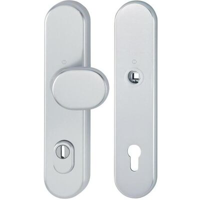 Ensemble de Porte Extérieure en Aluminium HOPPE - 92mm, 67-77mm - Certifié - Publicité Ensemble de Porte Extérieure en Aluminium HOPPE - 92mm, 67-77mm - Certifié - Publicité