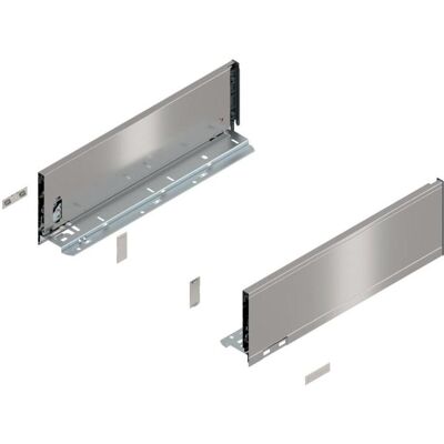 Blum, Coulisses de tiroirs, Huisserie LEGRABOX pure K 128mm Inox - Publicité Blum, Coulisses de tiroirs, Huisserie LEGRABOX pure K 128mm Inox - Publicité