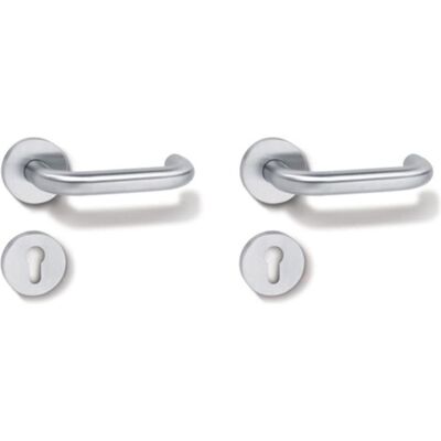 Poignée de porte HEWI 111XAH11.130 Acier inoxydable - Protection incendie - Publicité Poignée de porte HEWI 111XAH11.130 Acier inoxydable - Protection incendie - Publicité