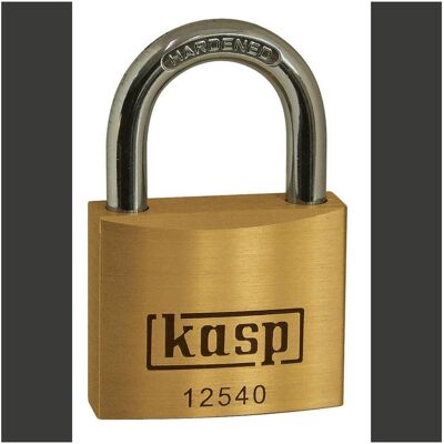 Cadenas en laiton haut de gamme Kasp K12520A1 - 20mm - Sécurité - Publicité Cadenas en laiton haut de gamme Kasp K12520A1 - 20mm - Sécurité - Publicité