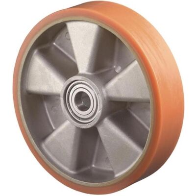 BS Rollen, Roulettes pour meubles, Roue de secours Roue Ø 125 mm Capacité de charge 250 kg Polyuréthane moulé Axe Ø 15 mm Longueur du - Publicité BS Rollen, Roulettes pour meubles, Roue de secours Roue Ø 125 mm Capacité de charge 250 kg Polyuréthane moulé Axe Ø 15 mm Longueur du - Publicité