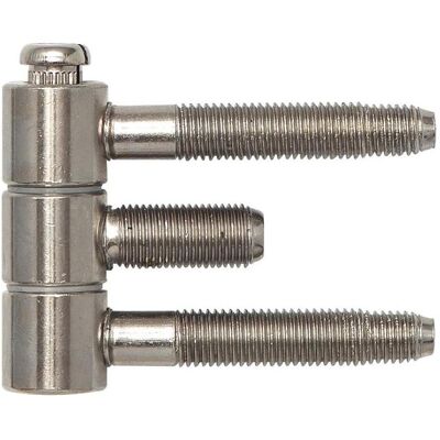 SFS - Stahlzargenband-3-teilig - 16x46,7mm - acier nickelé - Charnière de porte - Publicité SFS - Stahlzargenband-3-teilig - 16x46,7mm - acier nickelé - Charnière de porte - Publicité