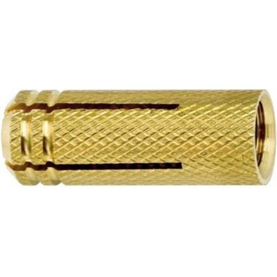 Cheville en laiton M6 Ø8x23mm - 100 pièces - Publicité Cheville en laiton M6 Ø8x23mm - 100 pièces - Publicité