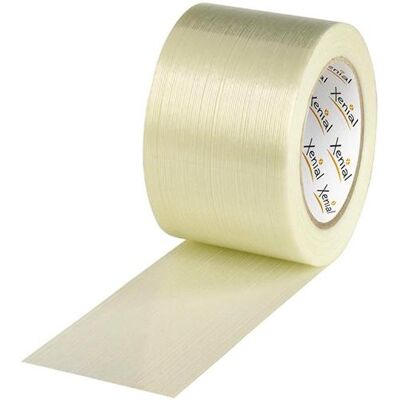 3M Ruban adhésif, Ruban adhésif en filaments avec fil longitudinal Largeur 75mm Longueur 50m S.100 transparent XENIAL (75 mm) - Publicité 3M Ruban adhésif, Ruban adhésif en filaments avec fil longitudinal Largeur 75mm Longueur 50m S.100 transparent XENIAL (75 mm) - Publicité