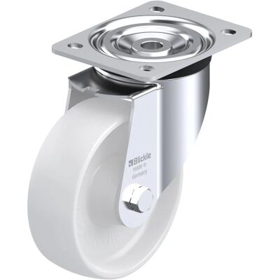 Blickle, Roulettes pour meubles, Roulette de manutention L-PO 150R - Publicité Blickle, Roulettes pour meubles, Roulette de manutention L-PO 150R - Publicité