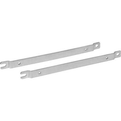 Rittal GA 9121230 Support mural tôle d'acier 2 pcs., Accessoires électroniques + boîtier - Publicité Rittal GA 9121230 Support mural tôle d'acier 2 pcs., Accessoires électroniques + boîtier - Publicité