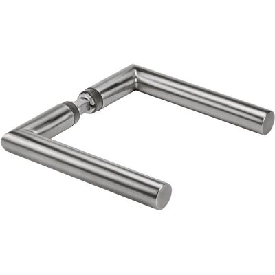 Amf, Poignée de porte, Poignée de porte par paire 424, INOX (Poignée de porte) - Publicité Amf, Poignée de porte, Poignée de porte par paire 424, INOX (Poignée de porte) - Publicité