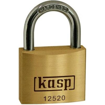 Cadenas en laiton haut de gamme Kasp K12525D - 25mm - Publicité Cadenas en laiton haut de gamme Kasp K12525D - 25mm - Publicité