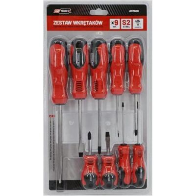 Ensemble de Tournevis S2 AWTOOLS - Maison & Professionnel - Publicité Ensemble de Tournevis S2 AWTOOLS - Maison & Professionnel - Publicité