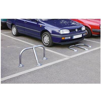 Barrière de verrouillage, pliable, serrure à cylindres, Ø 48mm - Barrières de stationnement - Publicité Barrière de verrouillage, pliable, serrure à cylindres, Ø 48mm - Barrières de stationnement - Publicité