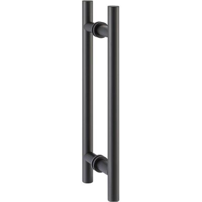 Poignée de Porte et Fenêtre en Aluminium Noir Mat KWS 8142 - Type de Porte - Publicité Poignée de Porte et Fenêtre en Aluminium Noir Mat KWS 8142 - Type de Porte - Publicité