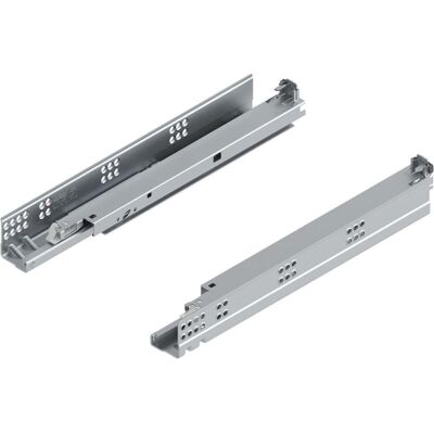 Blum, Coulisses de tiroirs, Tandem Blumotion plus 560H Guidage inférieur Ferrure de meuble longueur 380 mm - Publicité Blum, Coulisses de tiroirs, Tandem Blumotion plus 560H Guidage inférieur Ferrure de meuble longueur 380 mm - Publicité