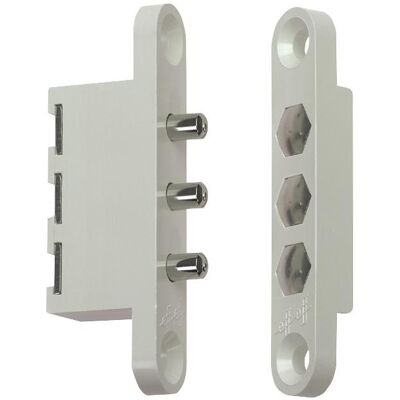 Assa Abloy, Ferrures de porte : accessoires, Transformateur de courant 10306LA m. Patte3pôles 10306LA------00 - Publicité Assa Abloy, Ferrures de porte : accessoires, Transformateur de courant 10306LA m. Patte3pôles 10306LA------00 - Publicité