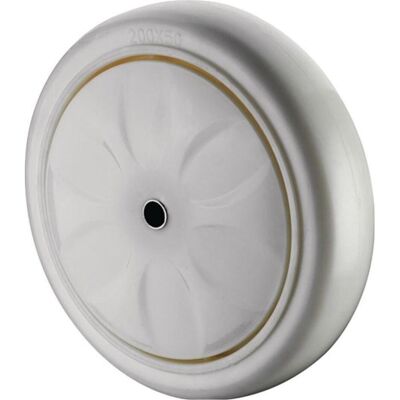 Roue en plastique blanche 200mm - Mobilier BS ROLLEN - Publicité Roue en plastique blanche 200mm - Mobilier BS ROLLEN - Publicité