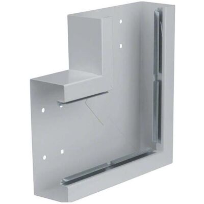 Hager BRS651705BVERZ Angle plat zingué - Fixation électrique - Publicité Hager BRS651705BVERZ Angle plat zingué - Fixation électrique - Publicité