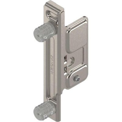 Blum, Coulisses de tiroirs, METABOX Fixation avant, chambranle M,K,H, version à sertir, gauche, acier nickelé - Publicité Blum, Coulisses de tiroirs, METABOX Fixation avant, chambranle M,K,H, version à sertir, gauche, acier nickelé - Publicité