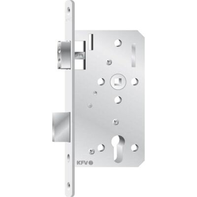 Serrure à Cylindre Profilé en Acier Inoxydable KFV - 72mm PZ, 8mm Carré, D55, 20rd, Gauche/Droite - Publicité Serrure à Cylindre Profilé en Acier Inoxydable KFV - 72mm PZ, 8mm Carré, D55, 20rd, Gauche/Droite - Publicité