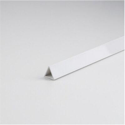 Arcansas Dorsetto PVC Blanc - Profil 12mm, 1m - Publicité Arcansas Dorsetto PVC Blanc - Profil 12mm, 1m - Publicité