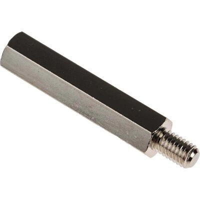 RS PRO, Vis : accessoires, Laiton Hex. Threaded Spacer M5x35mm - Publicité RS PRO, Vis : accessoires, Laiton Hex. Threaded Spacer M5x35mm - Publicité