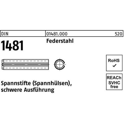 Nobrand - Spannstift 3x20 DIN1481 - Ø3x20 - Dowel pin - Publicité Nobrand - Spannstift 3x20 DIN1481 - Ø3x20 - Dowel pin - Publicité