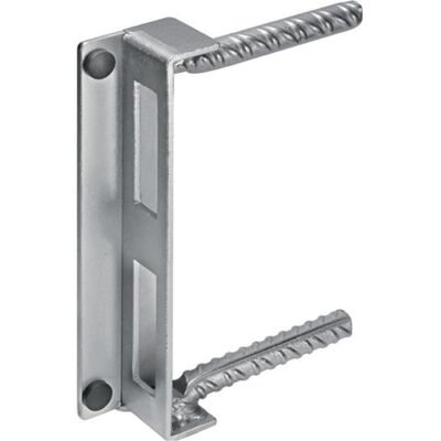 Amf, Ferrures de porte : accessoires, Boîte de fermeture 145-30 galv. pour fixation - Publicité Amf, Ferrures de porte : accessoires, Boîte de fermeture 145-30 galv. pour fixation - Publicité