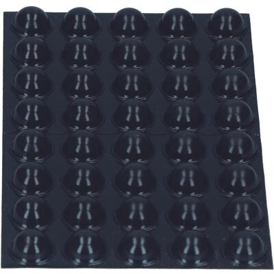 3M Patin pour meubles + buttoir, Butoirs Bumpon, noir 16mm autocollant (40 pcs) - Publicité 3M Patin pour meubles + buttoir, Butoirs Bumpon, noir 16mm autocollant (40 pcs) - Publicité