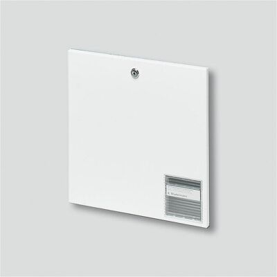 Siedle - 200029515-00 - Blanc - 300x300x8 - Porte de boîte aux lettres - Publicité Siedle - 200029515-00 - Blanc - 300x300x8 - Porte de boîte aux lettres - Publicité