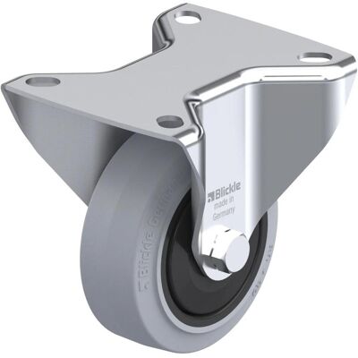 Blickle, Roulettes pour meubles, 850370 B-POEV 80KF-SG Bockrolle Rad-Durchmesser 80 mm Tragfähigkeit max. 140 kg - Publicité Blickle, Roulettes pour meubles, 850370 B-POEV 80KF-SG Bockrolle Rad-Durchmesser 80 mm Tragfähigkeit max. 140 kg - Publicité