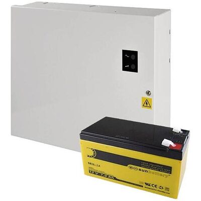 Abus, Sécurité des bâtiments : accessoires, Alimentation de puissance 3A avecACAC00073Batterie de secours ACAC00073 - Publicité Abus, Sécurité des bâtiments : accessoires, Alimentation de puissance 3A avecACAC00073Batterie de secours ACAC00073 - Publicité